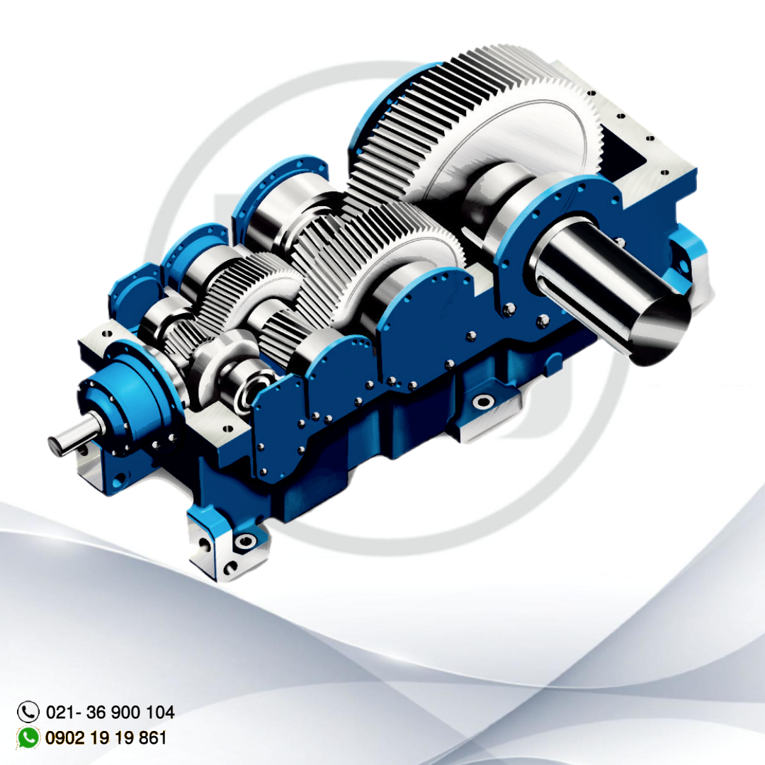 گیربکس هلیکال (Helical Gearbox)